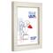 Frame USA Clean Cut Off-White Single Image Picture Frame